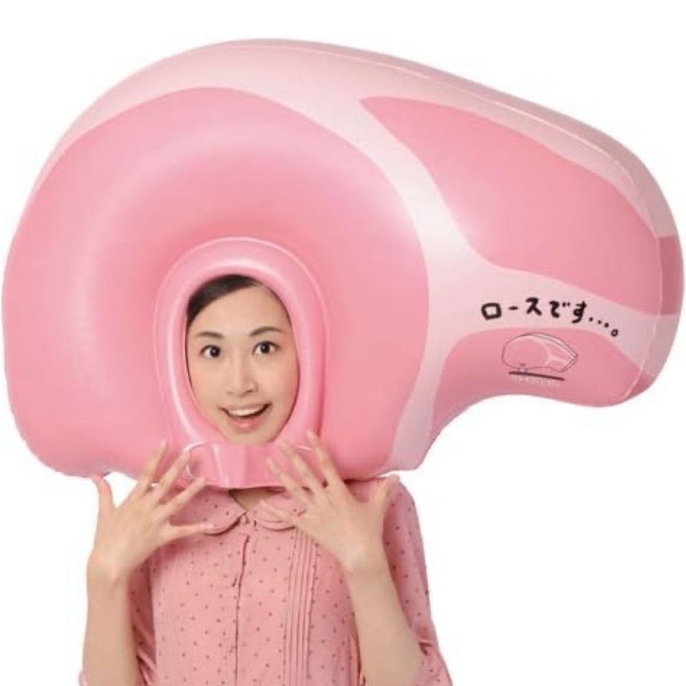 Kabutte Kirimi-chan Loin Chan Inflatable Headpiece/Costume - Sanrio KIRIMI Chan